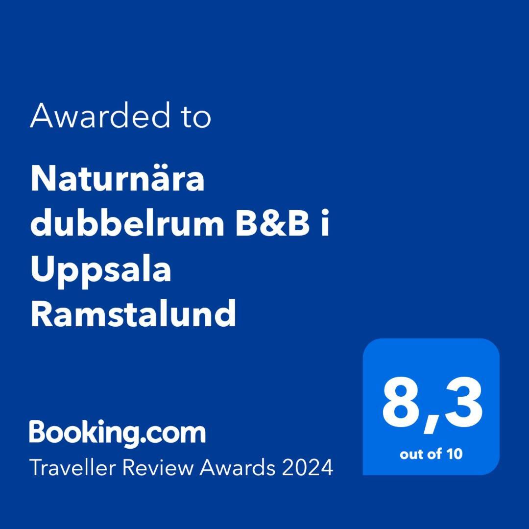 Naturnaera Dubbelrum B&B I Uppsala Ramstalund Exteriör bild